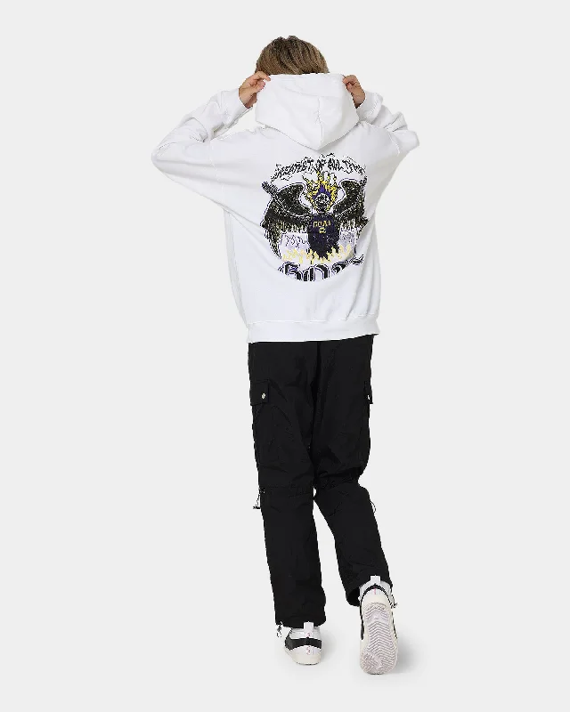 Goat Crew King Skeleton Hoodie White