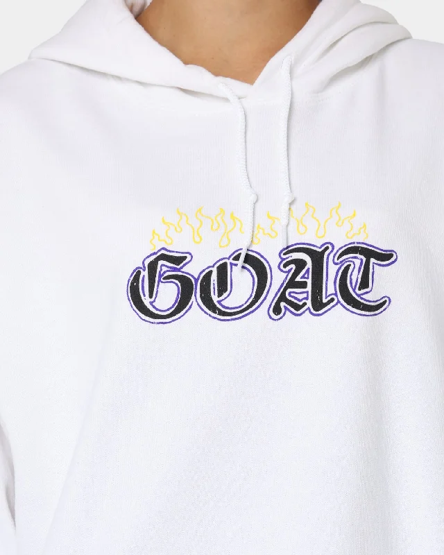 Goat Crew King Skeleton Hoodie White