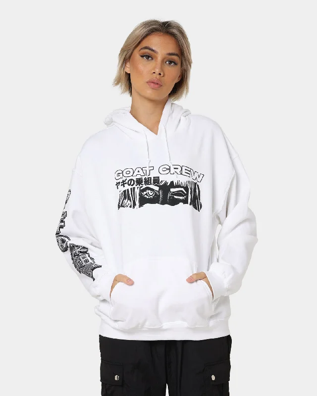 Goat Crew Niseko Hoodie White