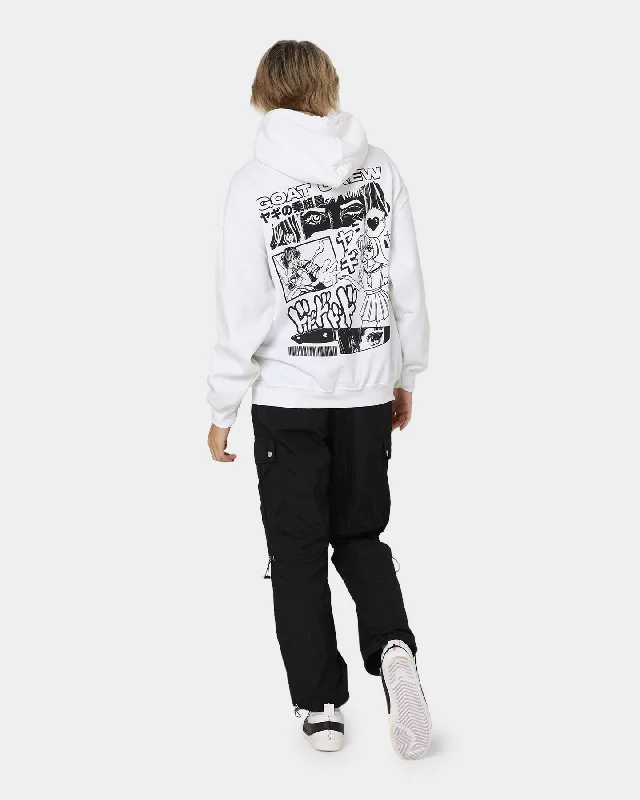 Goat Crew Niseko Hoodie White