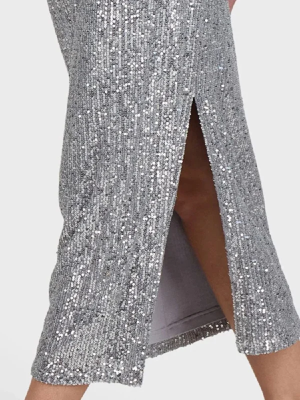 Marc Aurel Skirt Silver Grey