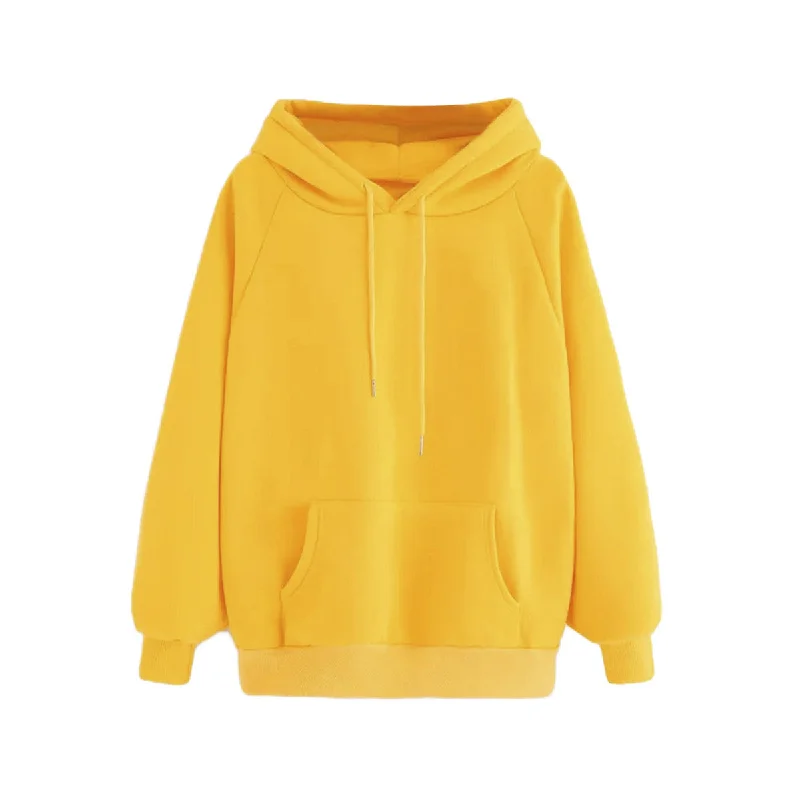 Plus Size Blank Hoodie