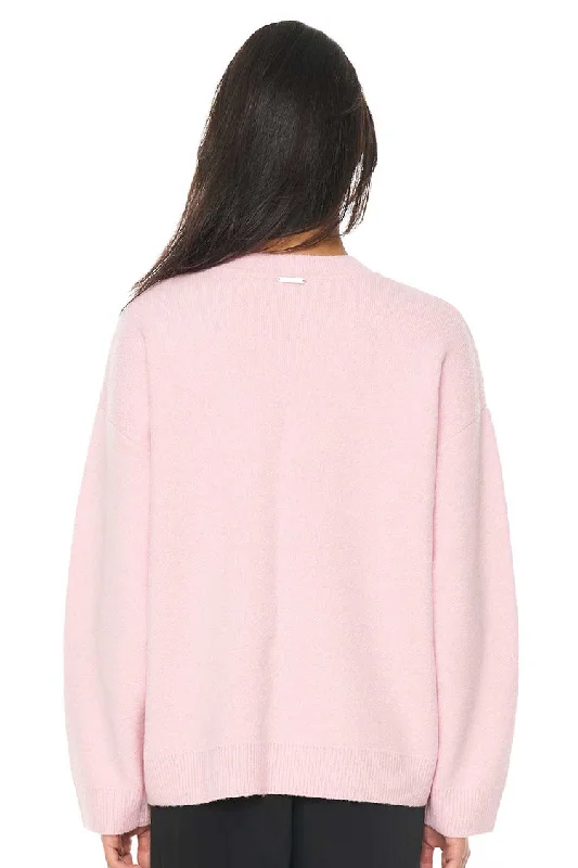 Solar Elle Knit Crew | Blush