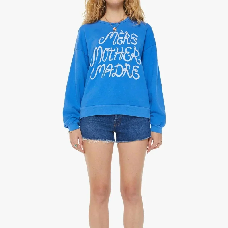 The Drop Square Sweatshirt (Mere Mother Madre)