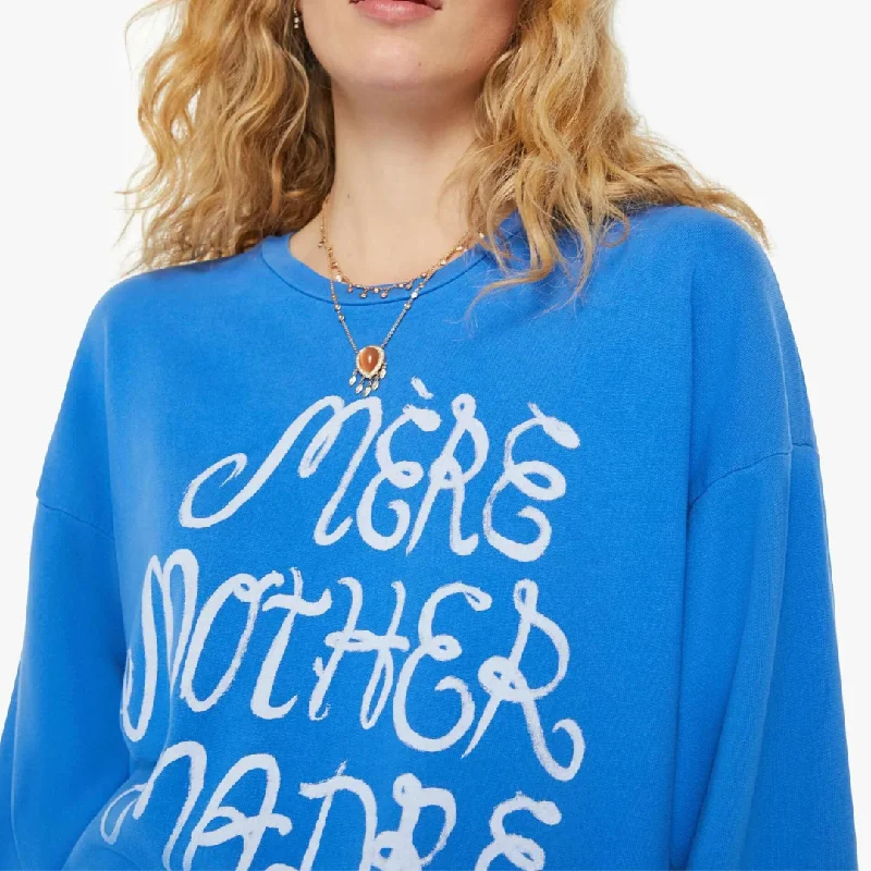 The Drop Square Sweatshirt (Mere Mother Madre)