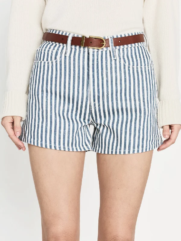 The Vintage Relaxed Short -- Seaport Stripe