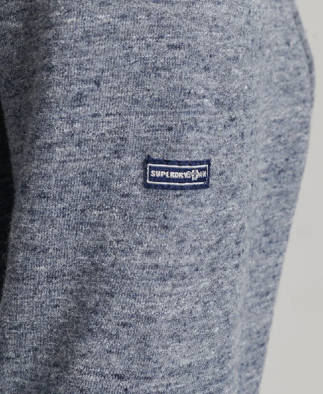 Vintage Logo Embossed Hoodie | Creek Blue Grit Grindle