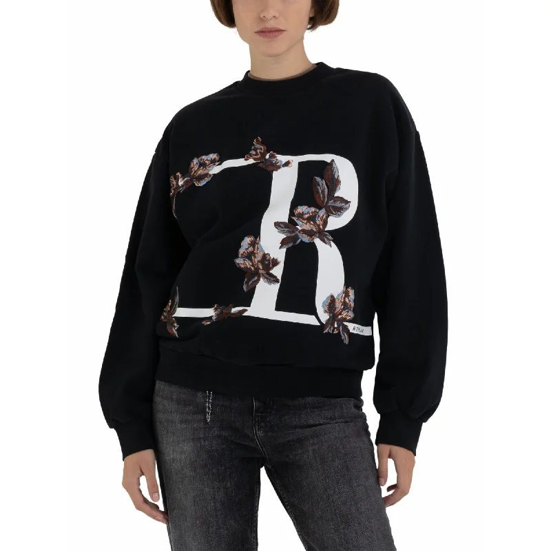 Replay Women's Oversized Sweatshirt with Print