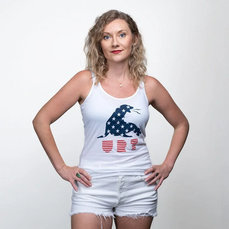 Women's Racerback Tank The OG ""Old Glory"" Coronado Edition