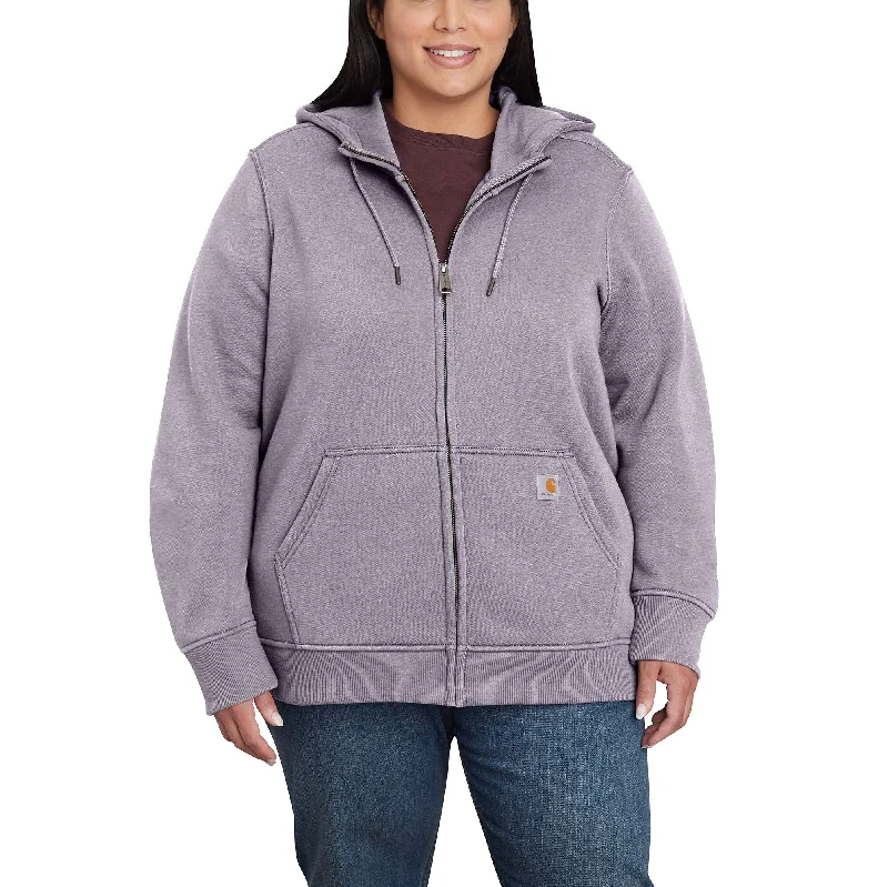 Women's Relaxed Fit Midweight Full-Zip Sweatshirt