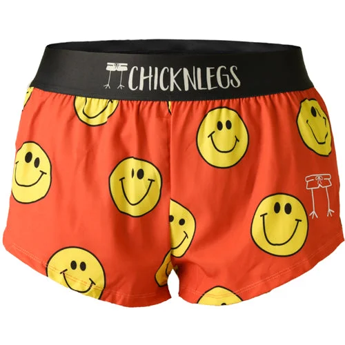 Women's Smiley 1.5"" Split Shorts