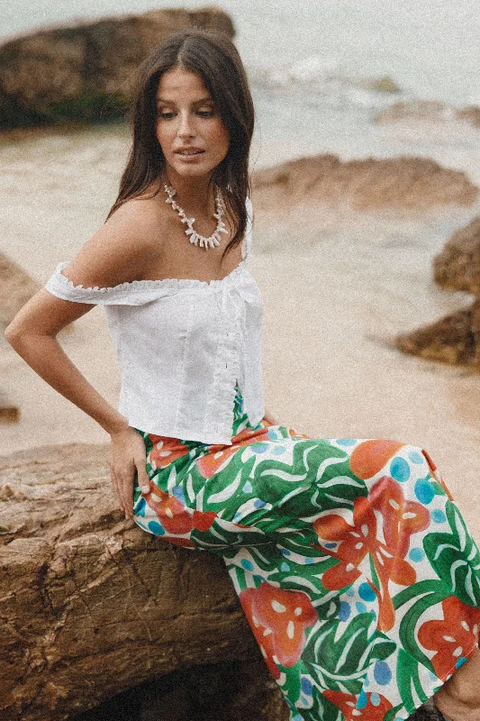 Lenny Midi Skirt - Kauai