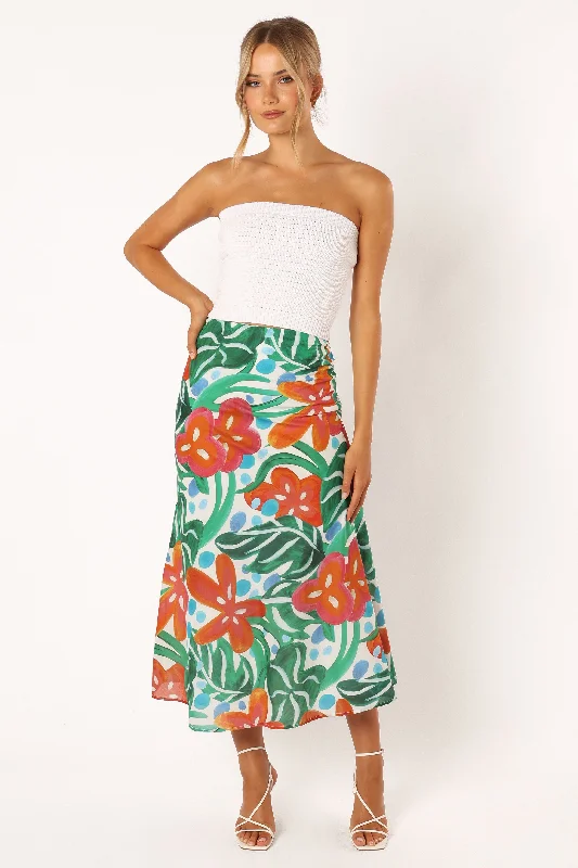 Lenny Midi Skirt - Kauai