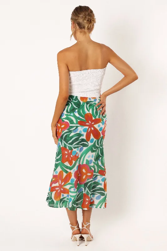 Lenny Midi Skirt - Kauai